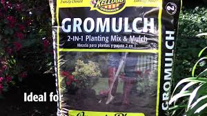 Patio plus is an omri certified organic product which does not contain any biosoilds. Kellogg Garden Organics Gromulch 2 In 1 Planting Mix Mulch Youtube