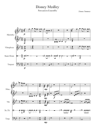 You Ve Got A Friend In Me Piano Sheet Musescore Disney Medley Musescore