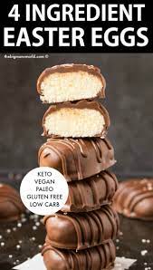 Sugar free and gluten free desserts have been around for thousands of years; Keto Sugar Free Easter Eggs Paleo Vegan Dairy Free The Big Man S World