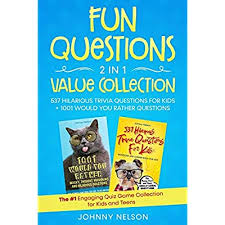 We've got 11 questions—how many will you get right? Buy Fun Questions 2 In 1 Value Collection 537 Hilarious Trivia Questions For Kids 1001 Would You Rather Questions The 1 Engaging Quiz Game Collection For Kids Teens And Adults Paperback May 26 2020 Online In Kenya B08972gq69