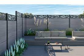Dauertiefpreise große auswahl 30 tage rückgaberecht. Wpc Sichtschutz Boston Modulares Steckzaunsystem Uv Stabil