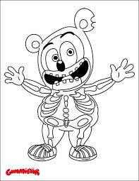 Download A Free Gummibar Halloween Coloring Page Gummibar Halloween Coloring Pages Bear Coloring Pages Halloween Coloring