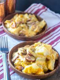 This crockpot smoked sausage & hash brown casserole recipe is sure to be a family favorite once you try it. Cheesy Potato Smoked Sausage Casserole 4 Sons R Us