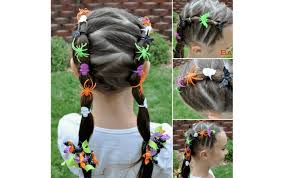 Braids and buns and bows, oh my! 12 Halloween Hairstyles For Kids To Spook Scare And Delight