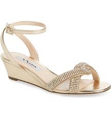 Free shipping both ways on rose gold wedding shoes from our vast selection of styles. 50 Wedding Wedges That Are Both Stylish And Comfortable Junebug Weddings