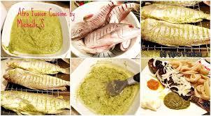 Ivorian Fish Sauce Marinade Celery Chopped 1 4 Cup 1 Shallot Basil 1 Tablespoon 2 Tablespoon Of Afro Fusion Cuisine All P African Food Fish Recipes Food