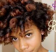 How to: Heatless Roller Set Curls on Natural Hair