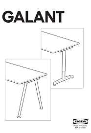 Manual de la ikea galant escritorio. Ikea Galant Frame 63 Instructions Manual Pdf Download Manualslib