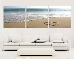 A simple wall decor can brighten up even boring rooms. 3 Piece Canvas Wall Art Sets Beach Painting Heart Stone Oil Paintings Bedroom Decorative Picture Seascape Sea Wave Artwork Large Artwork Painting Impastopainting With Oil Pastels Aliexpress