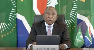 Ramaphosa told an african union summit that a single currency will help to boost african trade on the continent and attract infrastructure investment. Coronavirus In South Africa President Ramaphosa Warns Outbreak Will Get Worse