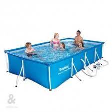 piscina tubular rectangular azul bestway 400x211x81cm depuradora 1249 l h capacidad 5 700 l piscinas estructurales inflables para piscina piscina rectangular