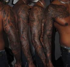 Super saturated, bold, and hella clean, it's the work of. Dark Skin Tattoos 3