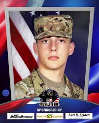 Submit your honoree at: https://wnyt.com/we-salute-you/ Please join us in  saluting Army E-1 Lorenzo Palleschi of Saratoga Springs. He joined the Army  right out of high school and was graduating from OSUT training