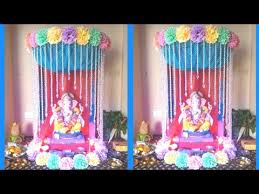 Then for the fun part—on to decorating. Mandir Decoration Ideas At Home How To Decorate Mandir At Home Diy Makhar Diwali Temple Design Youtube