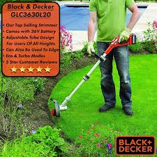 Black And Decker 36v Battery Strimmer Black Decker Glc3630l Cordless Strimmer 36 Volt Grass Trimmer 2 0ah Black Decker Glc3630l Cordless Strimmer 36 Volt Grass Trimmer 2 0ah With Images Black Decker Decker Cordless