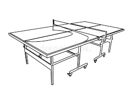 El tenis de mesa adaptado (denominado para table tennis en inglés) es un deporte paralímpico organizado bajo las reglas de la federación internacional de tenis de mesa (ittf). Colorante Ping Pong O Estafa De Tenis De Mesa Ilustracion Del Vector Ilustracion De Negro Feliz 85510170