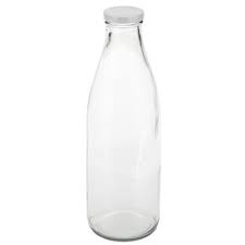 Glass Milk Bottle Hobby Lobby 244541 Glass Milk Bottles Vintage Milk Bottles Milk Glass