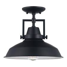 Keep in mind that a product of this type usually occupy more or less double than if you opt for simply one without a drainer and aesthetically is not so integrated, especially. Monteaux Lighting 12 In Monteaux 1 Light Black Semi Flush Mount Dc C4927 12 The Home Depot Farmhouse Ceiling Light Semi Flush Mount Lighting Laundry Room Lighting
