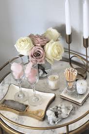 Easy Ways To Decorate With Crystals Sarah Grace At Home Coffee Table Decor Living Room Coffe Table Decor Table Decor Living Room