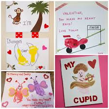 Valentine's day is celebrated on february 14. Cute Footprint Valentine S Day Crafts For Kids Crafty Morning