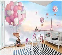 wh porp 3d tapete 3d cartoon pink ballon wandaufkleber fur living zimmer tv hintergrundbild 3d kinder zimm madchenzimmer kinderzimmer tapete kinderzimmer dekor