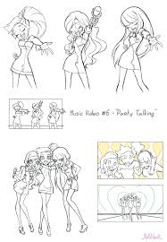 Full versions of the novel covers! Team Lolirock Cartoon Coloring Pages Drawings Cool Drawings