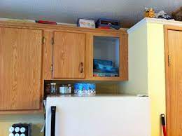 If you need to remove two of them,. Shorten Cabinet Above Fridge Take Out Or Entire New Cabinets
