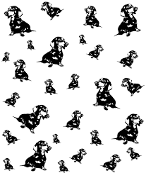 Black And White Dachshund Print Dachshund Dog Wiener Dog Sausage Dog Doxie Daxie Art Print By Monofaces X Small In 2020 Dachshund Pattern Dachshund Dog Dachshund