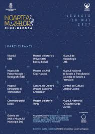 Mijlocul lunii mai este dominat de evenimentul internațional intitulat noaptea muzeelor. Ce PoÅ£i Vedea La Noaptea Muzeelor La Cluj 10 Vizitatori Vor Putea Dormi In Muzeul De ArtÄƒ Transilvania Reporter