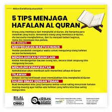 Artikel asal adalah dalam bahasa inggeris. 5 Tips Menjaga Hafalan Al Pusat Belajar Al Qur An Facebook