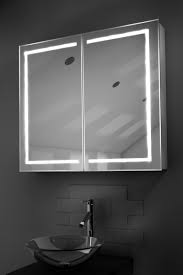 Illuminating bathroom furniture can add many dimensions to your bathroom, whether to display bathroom items, as in this example, or to create light. Deetra Demist Cabinet H 700mm X W 800mm X D 145mm Illuminated Mirrors