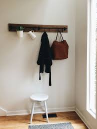 Ikea Fintorp Hack Two Racks Reclaimed Wood Mixed Materials Coat Rack Coat Rack Ikea Hallway Coat Rack Ikea