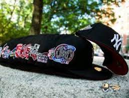 Mlb Lui V Red Bottom 59fifty Fitted Hat Collection By Mlb X New Era Strictly Fitteds