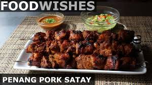 The event will include a drawing where five lucky people will win a personalized prize from the comedian. Penang Pork Satay Grilled Pork Skewers Food Wishes Youtube