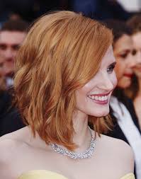 Jessica Chastain Daily Ginger Hair Color Medium Hair Styles Hair Beauty