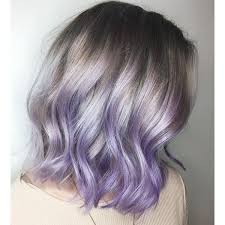 This Pastel Purple Style Would Look Even Better With Roots Fading Into The Color Short Purple Hair Pastel Purple Hair Short Ombre Hair