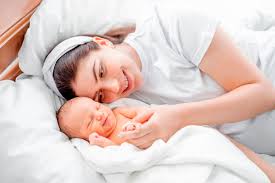 Mother with newborn baby, antenatal and postnatal care