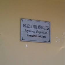 The salam is a religious salutation among muslims when greeting, though it is also used by arabic speakers of other religions. Ikbal Salam Assoc Office