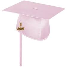 Shiny Pink Cap With Tassel University Pink Graduation Cap Pink Cap Graduation Cap
