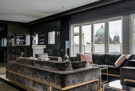 Recreating the comfort, if with black and chrome accessories in the room, this design is versatile enough to be the perfect fit for both a bachelor pad and a smaller family living room. 30 Black Living Room Ideas Forced Me To Rethink This Design Home Stratosphere