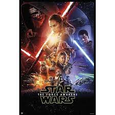 The force awakens (also known as star wars: Star Wars Vii Poster Hauptplakat Motiv 61x 91 5cm