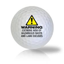 After they went into the locker room, another golfer who had heard the old guys talking about their game went to the pro and said, i've been playing golf for a long. Funny Logo Golf Balls