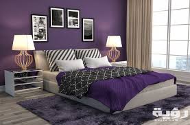 صور أشكال غرف نوم باللون الموف 2021 اوض نوم مودرن موف موقع رؤية
