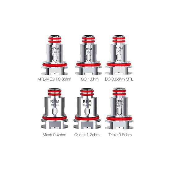 Smok RPM Coils (Pack Of 5) DC MTL 0.80hm