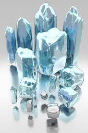 Blend Swap Fantasy Ice Shards Ice Art Ice Painting Ice