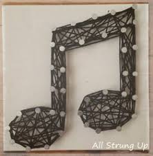 String Art The background color is your choice. string art