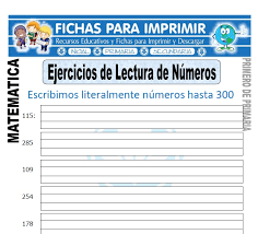 Ditado modelo bolhas de sabão. Lectura De Numeros Para Primero De Primaria Fichas Para Imprimir