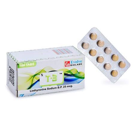 Liothyronine Sodium 25 Mg - 25 Mcg Tablets | Boosts Metabolic Rate, Supports Fat Loss, Enhances Energy For Bodybuilding Athletes at 950.00 INR at Best Price in Ahmedabad | Shreen International