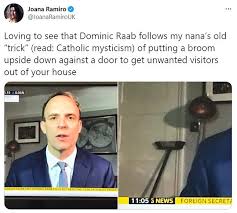Maybe you would like to learn more about one of these? Dominic Raab Ridiculed For Jamming Door Shut With Brush For Interview Hot World Report