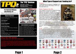 2 sample sponsorship request letter template. How To Get Sponsors For Atv Racing Atv Com